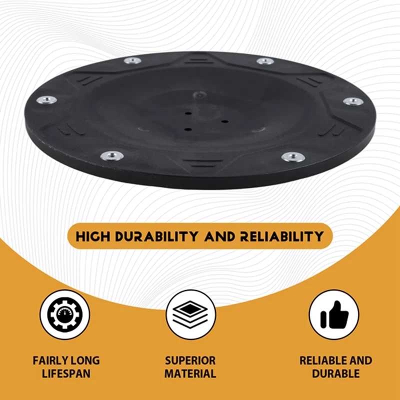 

A03F-Fiberglass Reinforced Plastic 6 Blade Disc Replacement For ECOVACS Goat O500, O800 G1-2000, G1 Lawn Mower Units(No Blades)