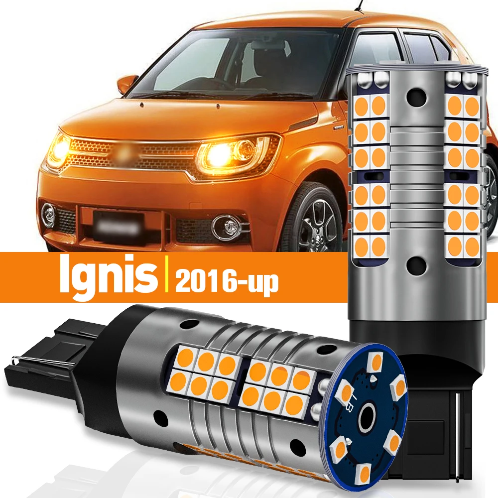 

2 шт. светодиодный указатель поворота для Suzuki Ignis 2016 2017 2018 2019 2020 2021 аксессуары лампа Canbus