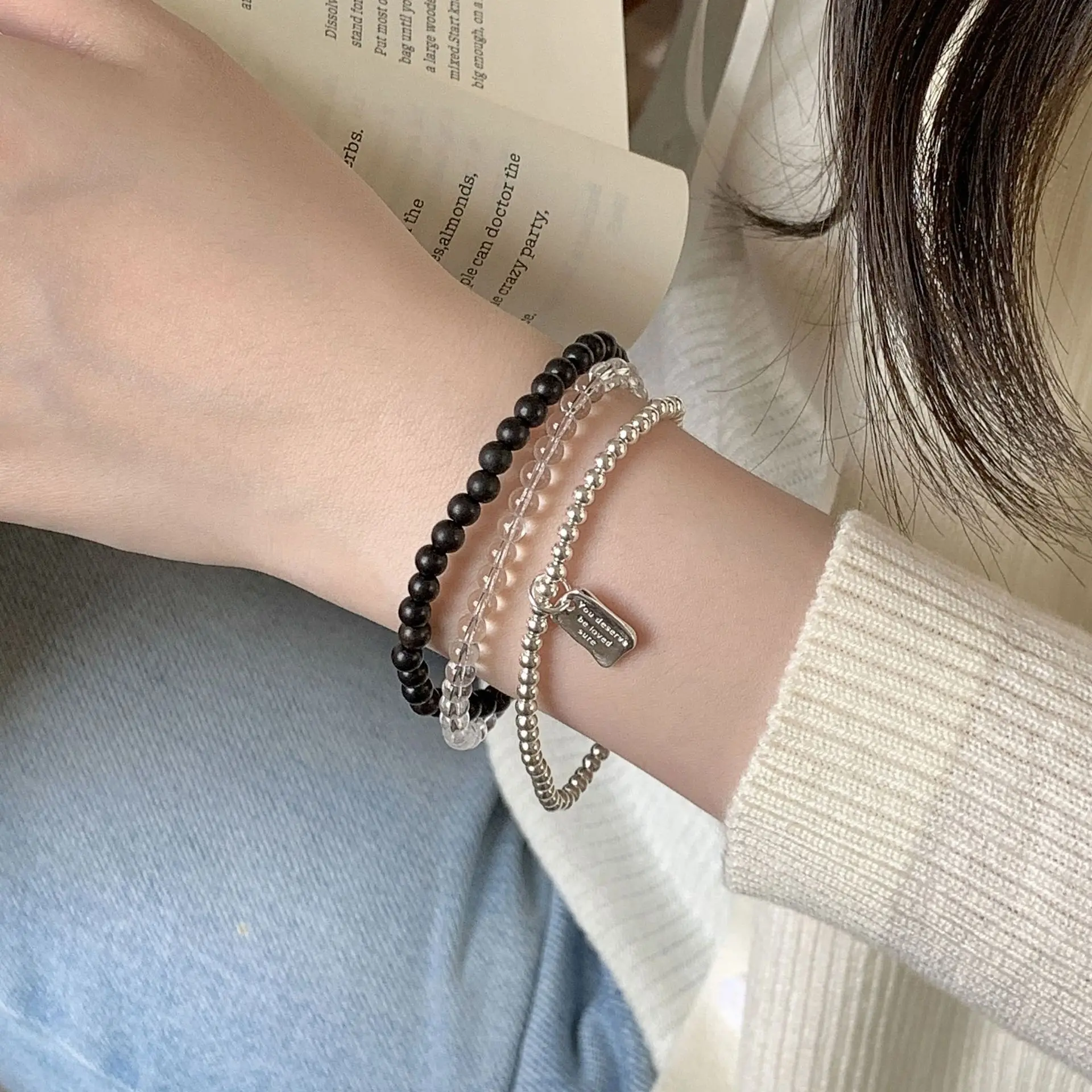 bracciale-originale-in-argento-sterling-s925-con-ciondolo-quadrato-in-cristallo-multistrato-e-legno-di-sandalo-design-trendy-e-impilabile