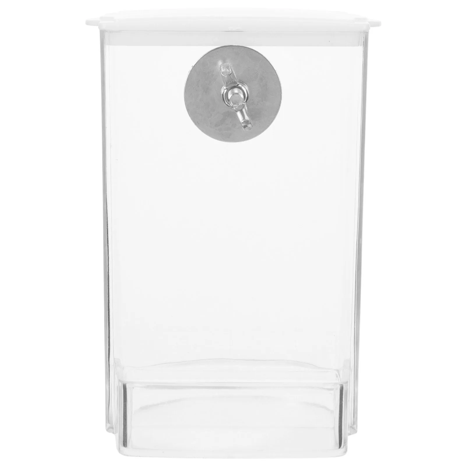 

Automatic Clear Bird Food Dispenser PP Material Parrot Feeder Bird Cage Feeding Tool Small Pet Feeder Parrot Feeding Cup