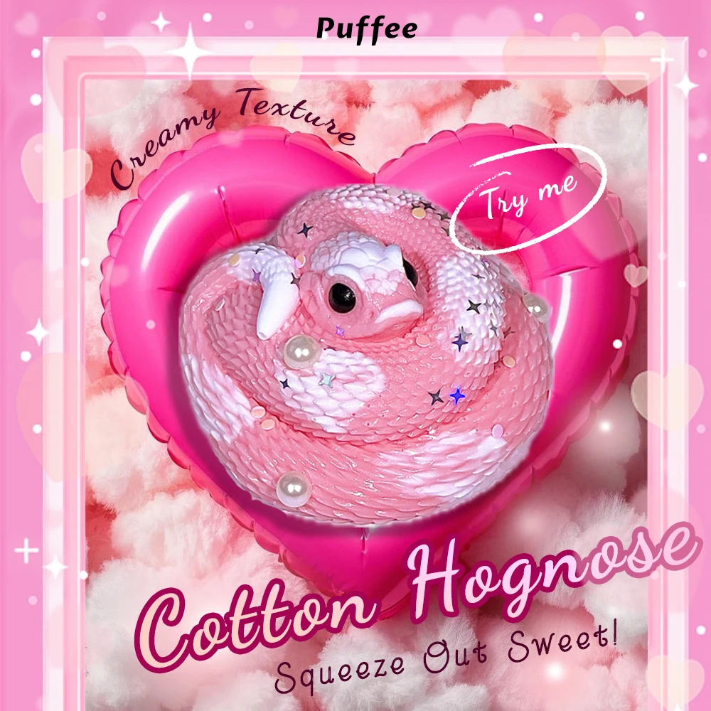 لعبة إسفنجية من السيليكون من تصميم Hognose، لعبة طابا إسفنجية مصنوعة يدويًا، لعبة ضغط بطيئة اللاصق الكريمي الناعم، لعبة سعيدة #3