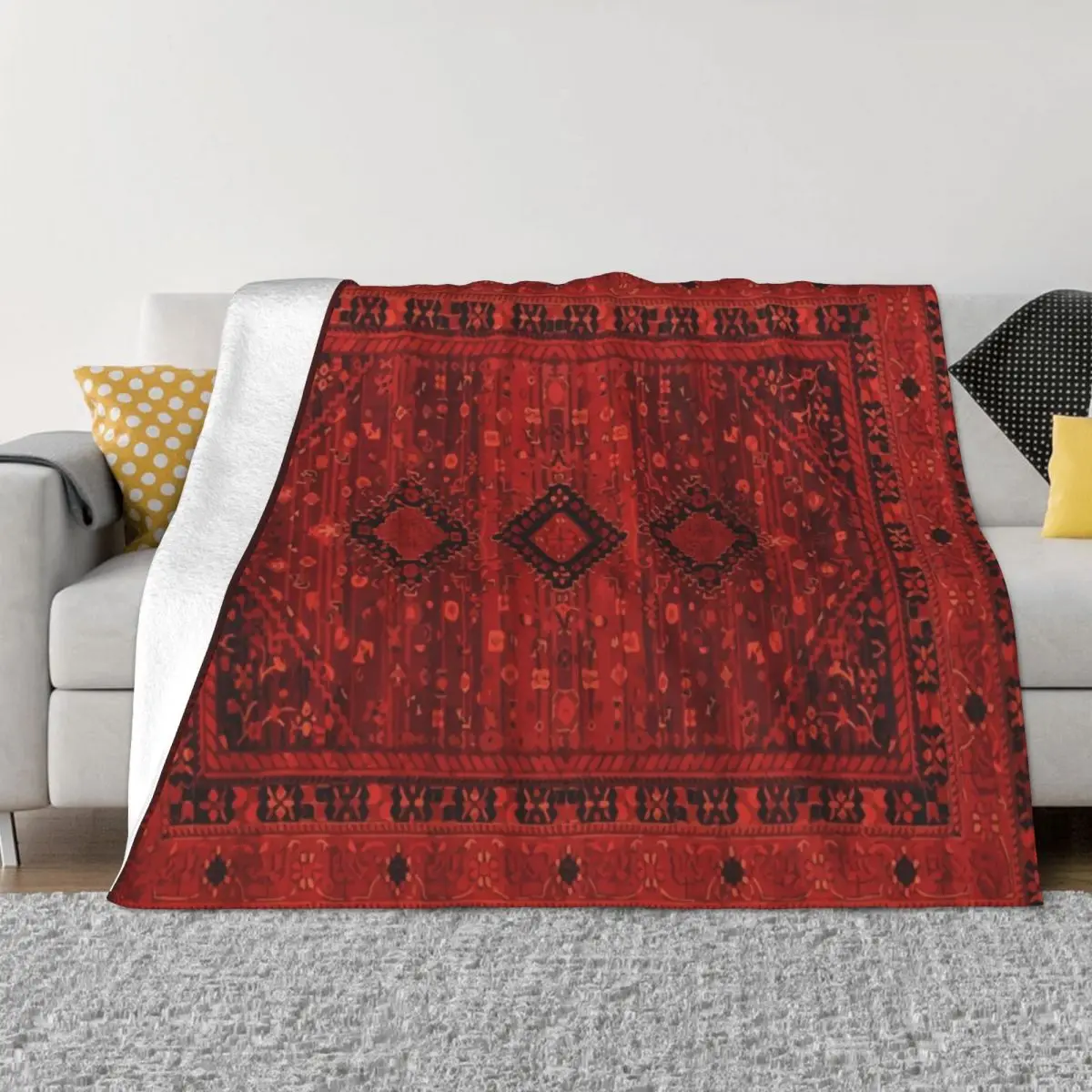 

HQ Bohemian Oriental Farmhouse Moroccan & Ottoman Style Artwork. Throw Blanket Baby Blanket Soft Blanket