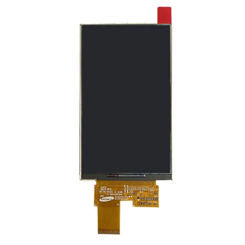 AMS369FG06-0-Módulo OLED de 3,69 pulgadas y 3,7 pulgadas, Panel de visualización de retrato de 480x800, todos los ángulos, interfaz RGB + SPI