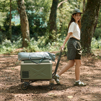 Naturehike folding trolley portable outdoor pull cart camping camping trailer large capacity camp car