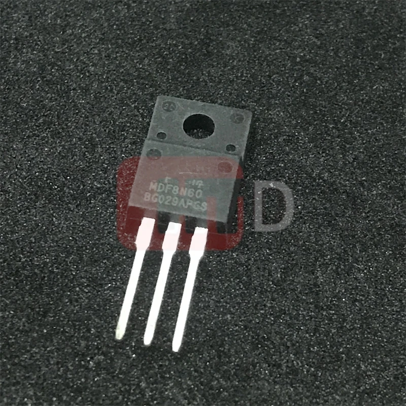 10pcs/lot MDF8N60 TO-220F 600V 8A In Stock