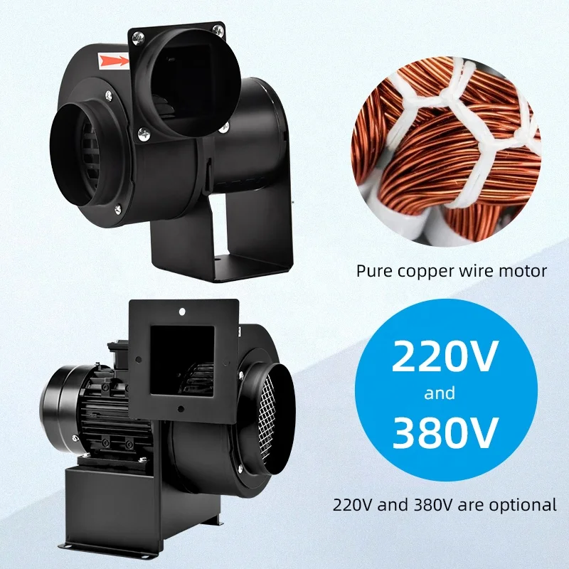 CY125 Harga Kipas Knalpot Sentrifugal Blower Impeller Kebisingan Rendah Sirocco