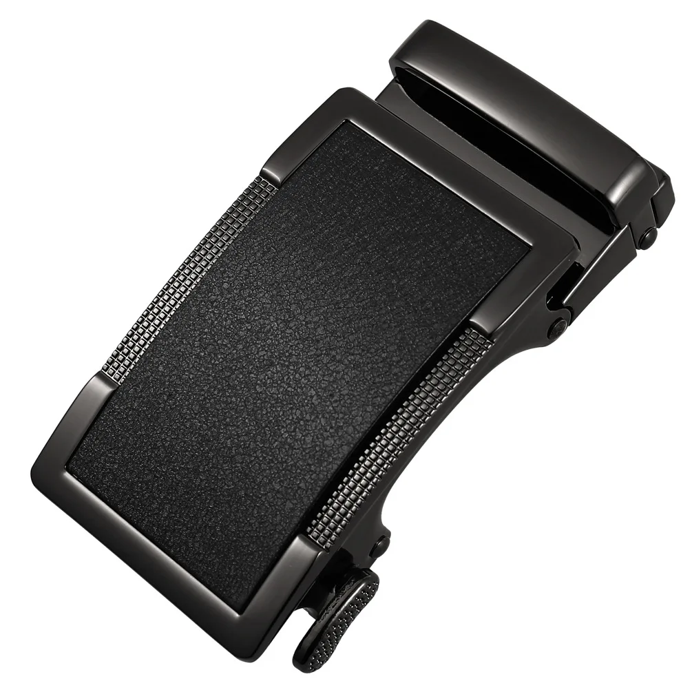 Men's Belt Buckle Leisure No Belt Buckle Business Accessories Automatic Buckle Width 3.5CM Luxury Belt Designers Men