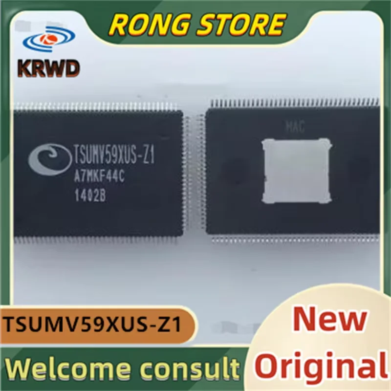 (5PCS)    New and Original Chip IC TSUMV59XUS-Z1  TSUMV59XUS TSUMV59 QFP128