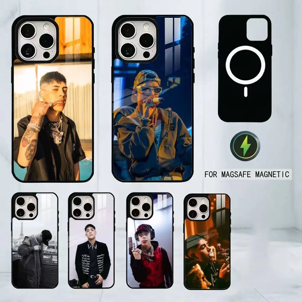 

C-Cris Mj Singer Rap Phone Case For iPhone17,16,15,14,13,12,11 Plus,Pro Magnetic with Magsafe Wireless Charging