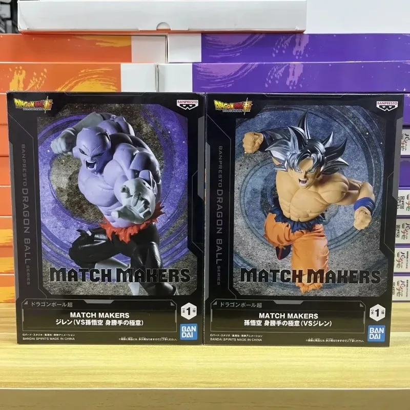 BANDAI SPIRITS MATCH MAKERS Dragon Ball Super Jiren Son Goku Frieza Anime Figure Model Toy Desktop Ornaments Gift view 5