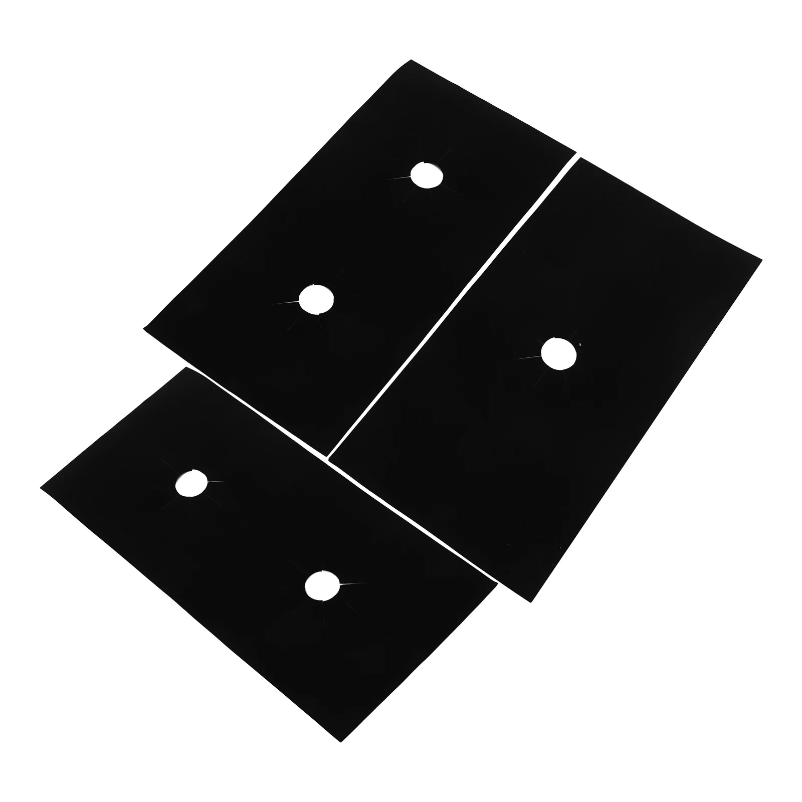 

3pcs Cooktop Protection Pad Stove Cover Oilproof Gas Protector Kitchen Cleaning Heat Resistant Nonstick Washable