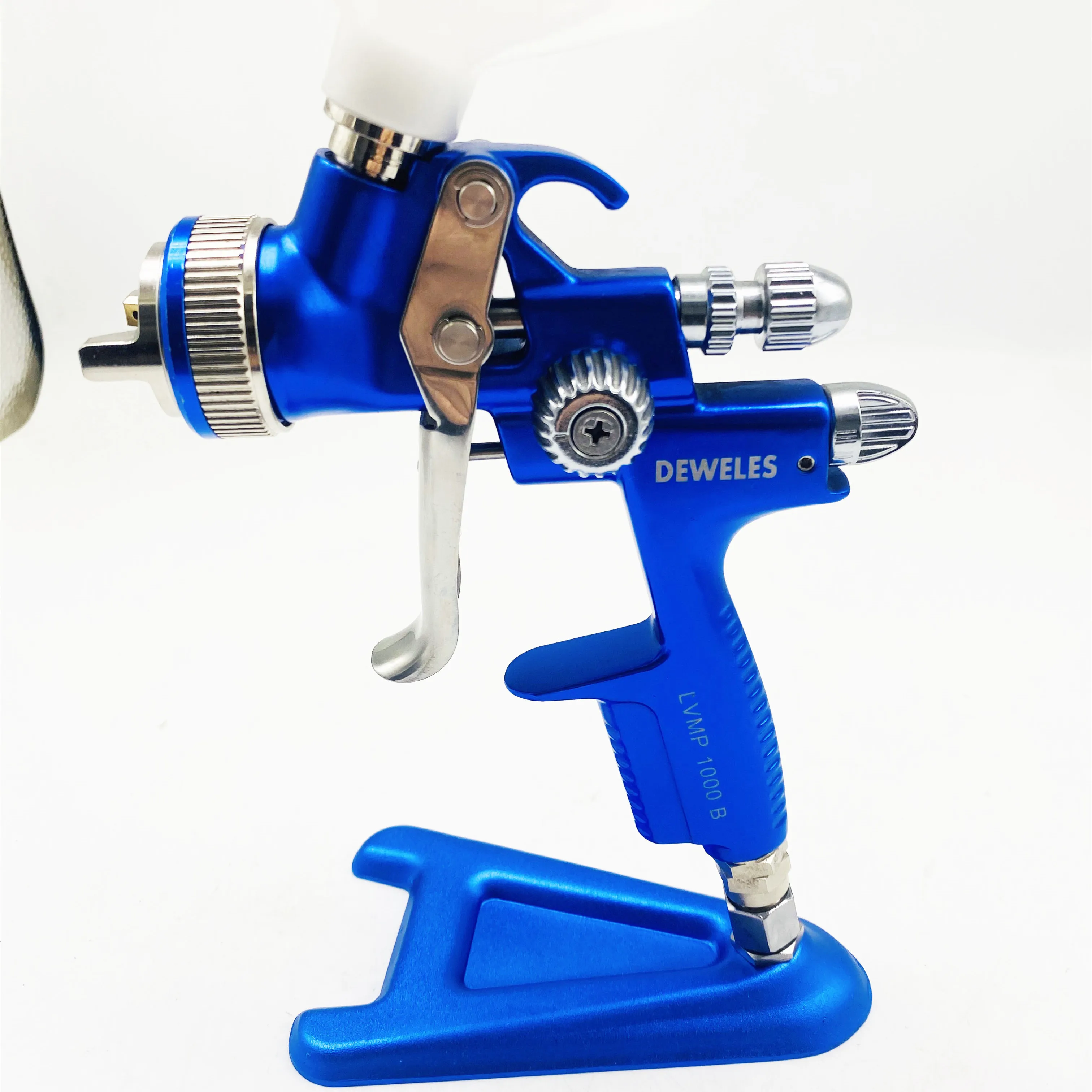 DEWELES Paint Spray Gun 1000BG forging High Atomization High-quality Car Sprayer Gun Air Tools low pressure airbrush