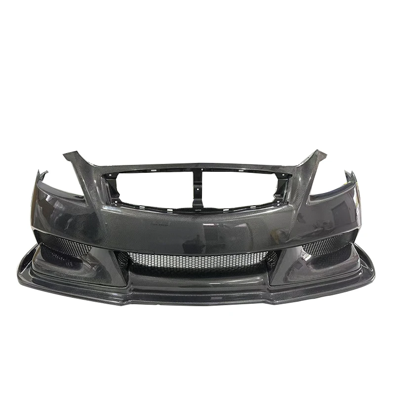 

High Quality Full Carbon Fiber Front Bumper for Infiniti COUPE G37 Perfect Fitment