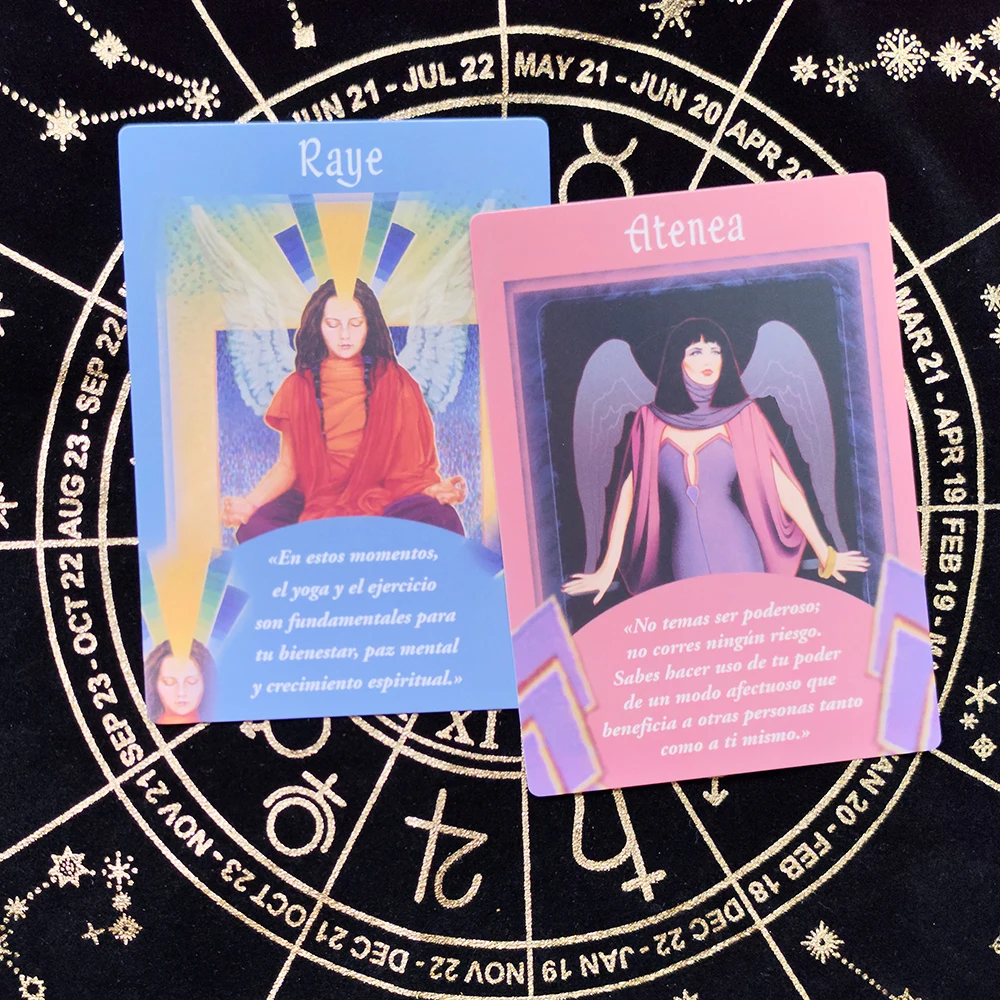 Messages from Your Angels: Oracle Cards - Premium Spanish Deck , High-Quality Print, and Powerful Angelic Messages