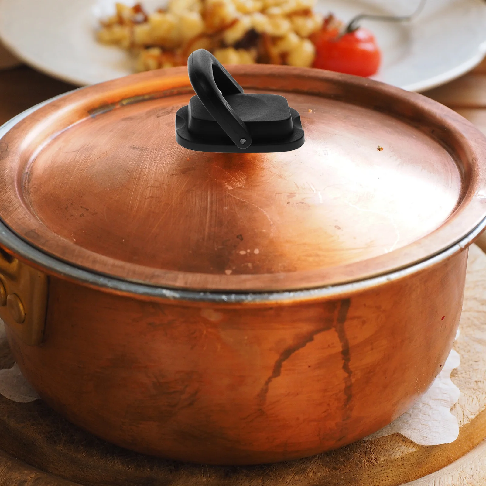 

Anti-scald Pot Lid Handle Kitchen Accessories Reusable Portable Compact Plastic Knobs for Household Pan Skillets