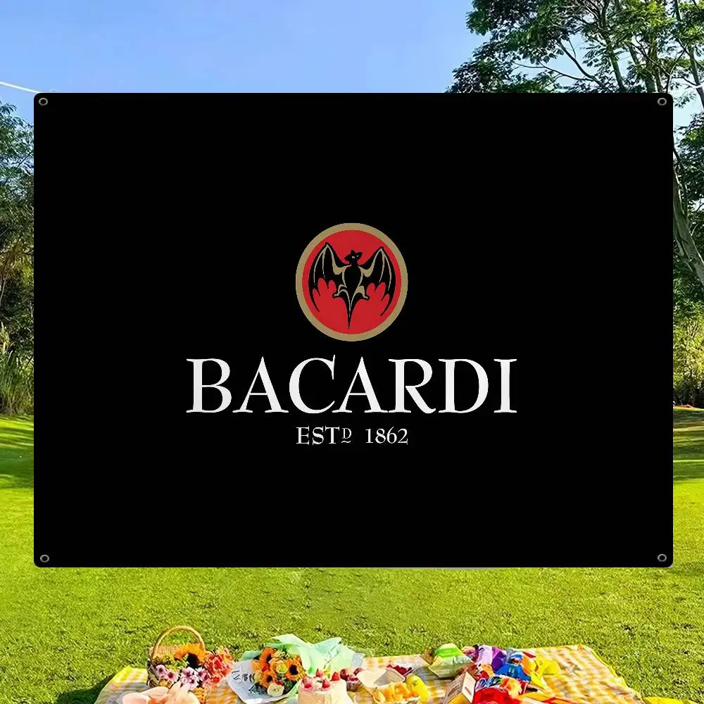 Vampire Bat B-Bacardis Advanced Printing Commercial Advertising Flag Company Party Banner