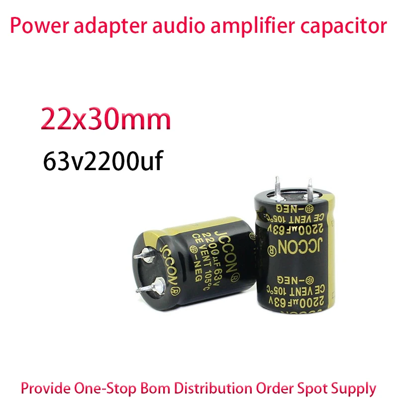 63v2200uf 63V 2200UF High frequency low resistance capacitor of power adapter 22x30mm 20PCS