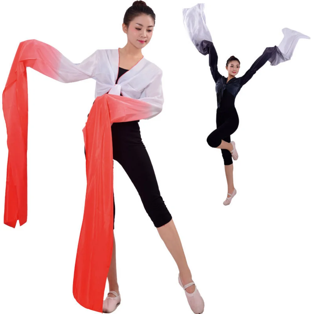 Water Sleeve Dance Attire Top Female Classical Practice Performance Jinghong DanceTibetan Ethnic Chinese Folk Dance Costumes