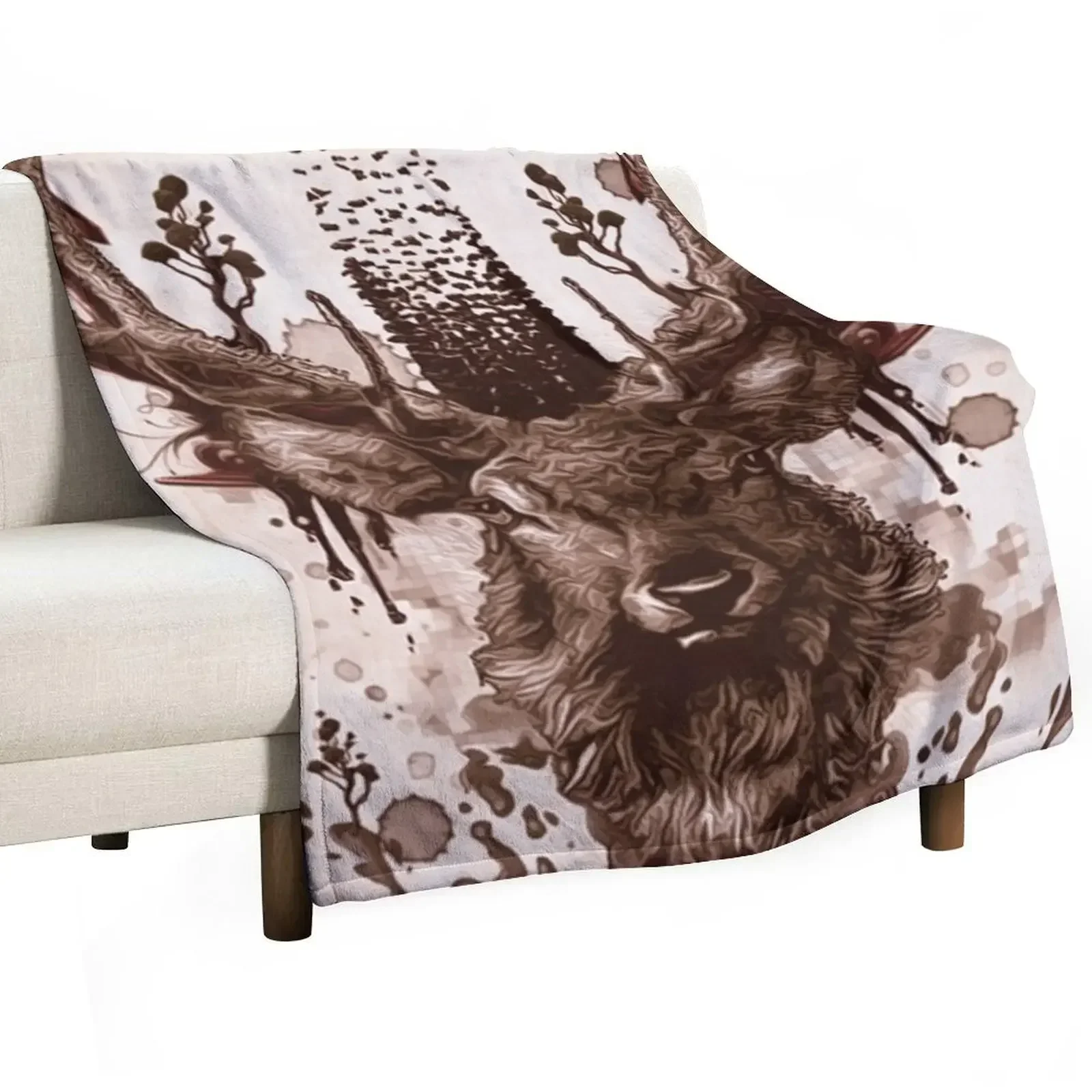 

Stag Throw Blanket christmas gifts Luxury Brand Retros Sleeping Bag Blankets