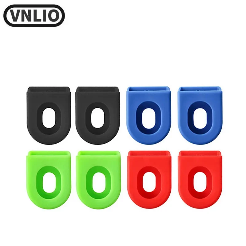 

Vnlio2 bicycle crank protection anti slip sleeve MTB bicycle sprocket crank silicone protective sleeve accessories