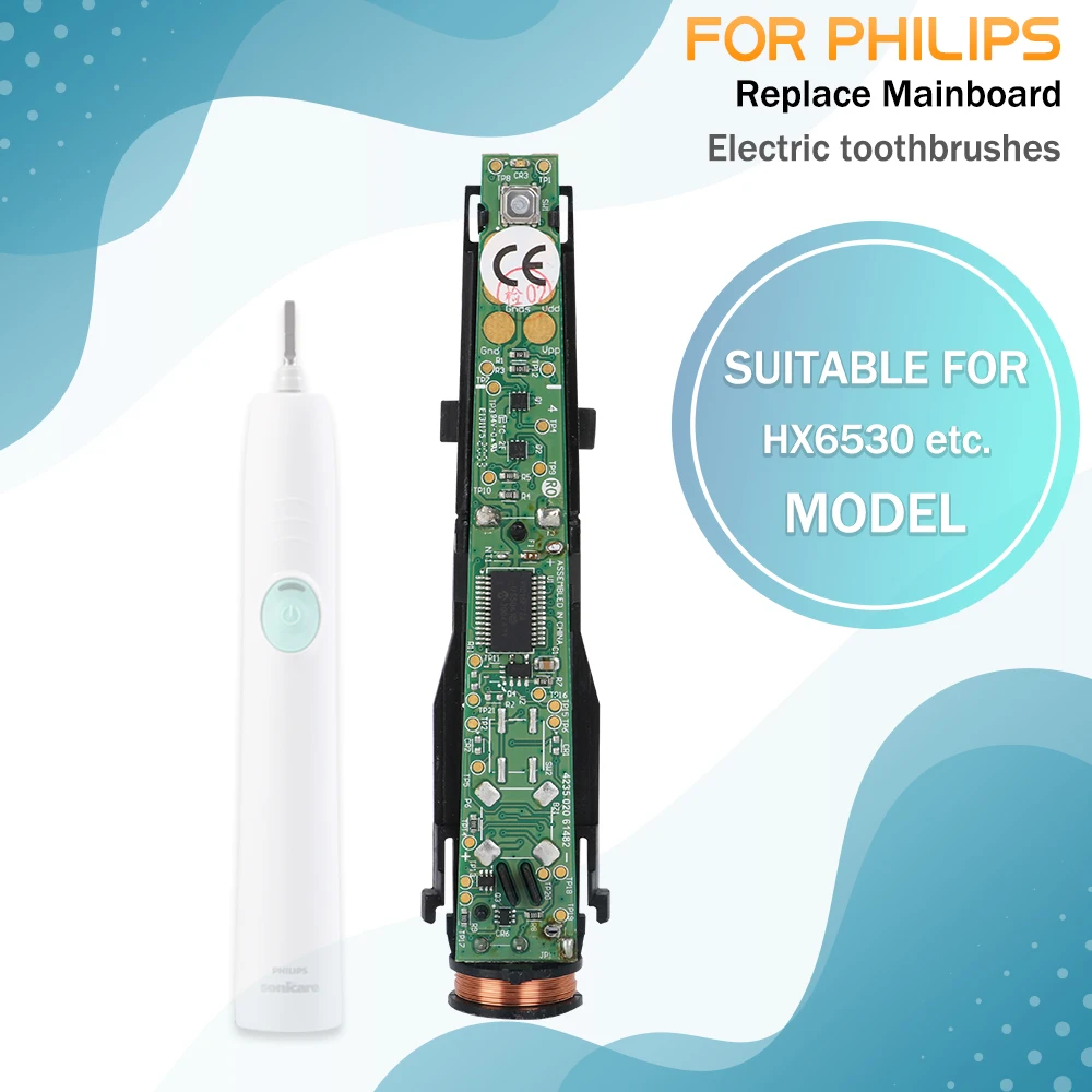 Placa base para Philips HX6530 HX6511 Sonicare cepillo de dientes eléctrico Placa de Control placa base pieza de repuesto