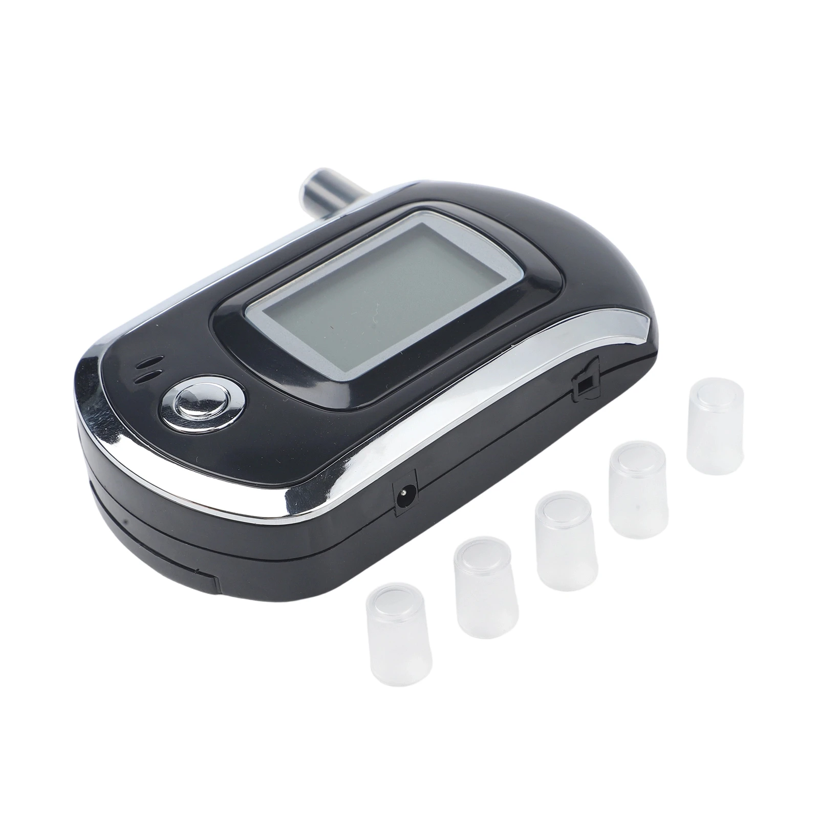 Compact Breathalyzer with LCD Readout Fast Response Sensor Technology and Auto Shut-Off Function for Reliable Field Use