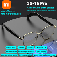Xiaomi SG 16pro Bluetooth Smart Glasses Portable Headset Anti Blue Light Calling Listening Music Open Wireless Smart Sunglasses