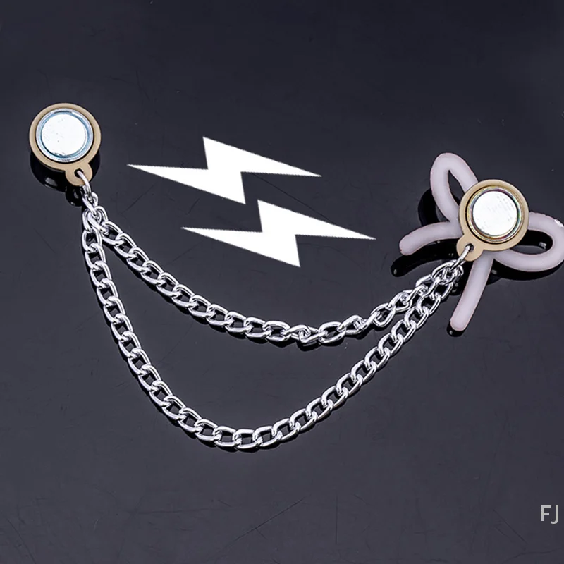 [YU] 2 uds Clip magnético para ropa pantalones de Metal Clip para pierna hebilla botones de cadena Clip ropa bufanda pantalones piernas puño fijación Pin magnético