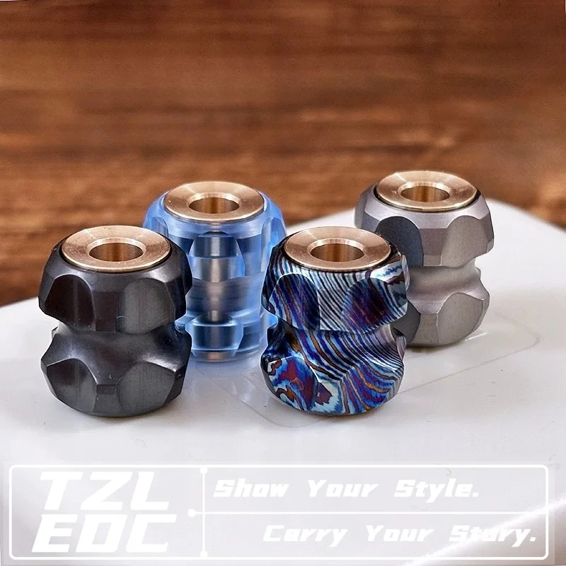 EDC Fidget Spinner Pendant, DIY Paracord Knife Slingshot Flashlight Charms, Decor Spacer Beads EDC Stress Relief Accessories