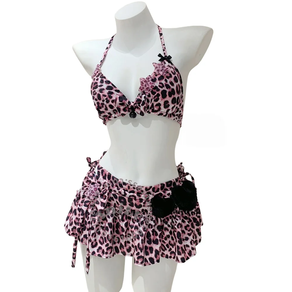 anilv-anime-sweet-cat-maillot-de-bain-rose-leopard-pour-femme-tenue-de-bain-mignonne-costume-de-cosplay
