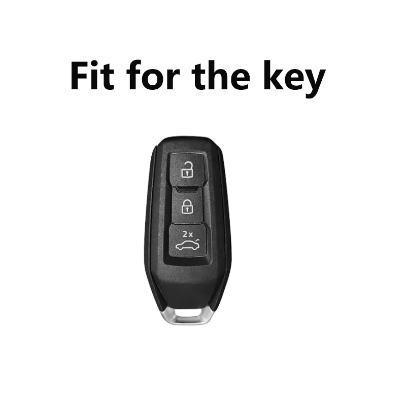 Transparent Black TPU For Audi Q6L E-tron A5L 2026 A3 A5L Q6 A6L Q5 2025 Remote Car Key Case Cover Holder Keychain Accessories