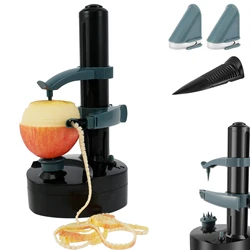 Multifunction Electric Peeler For Fruit Vegetables Automatic Stainless Steel Apple Peeler Potato Cutter Machine Kitchen tools