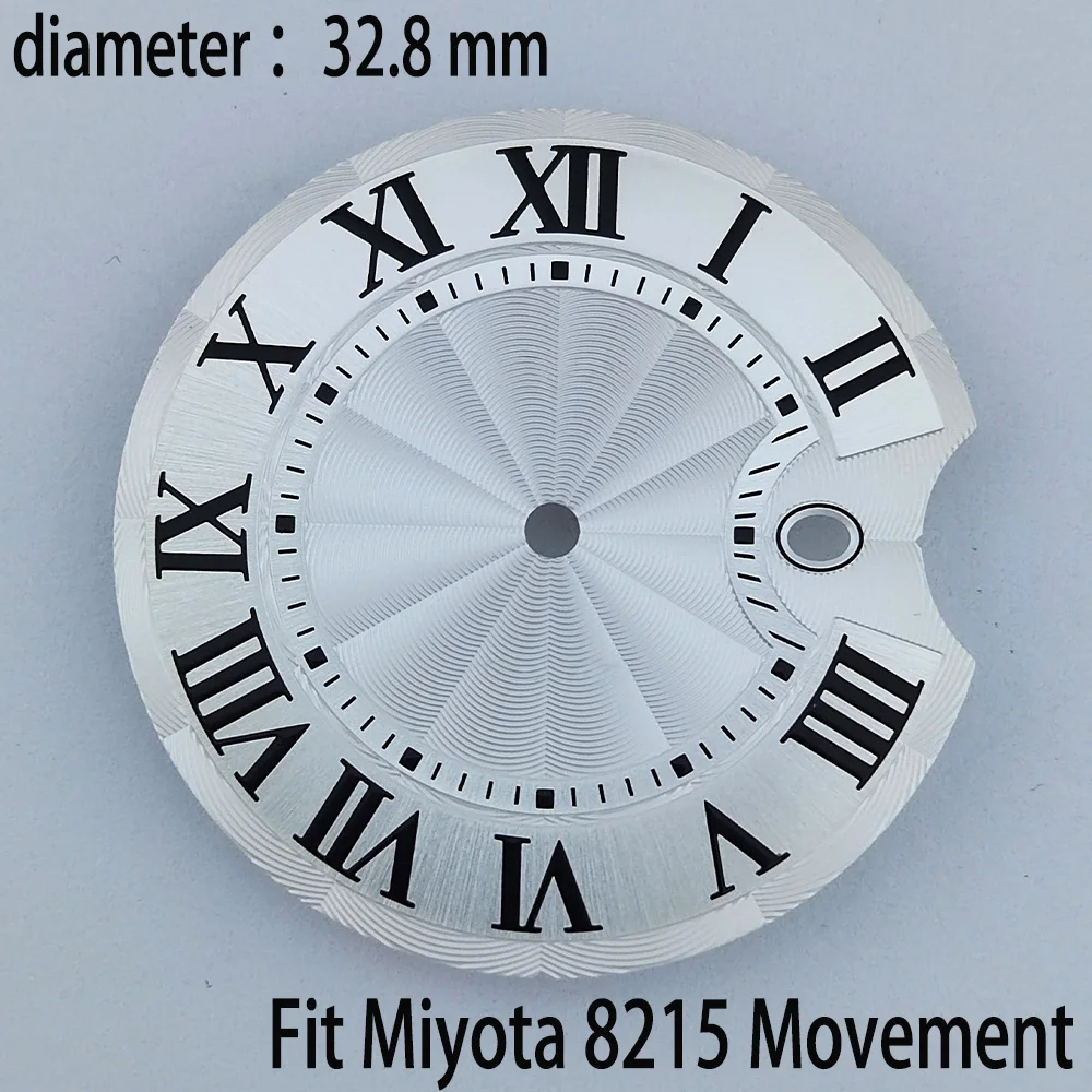 32.8mm Watch Dial Suitable For Miyota 8215/DG 2813 Movement . 24.7mm Watch Dial Suitable For Seagull ST6 Movement