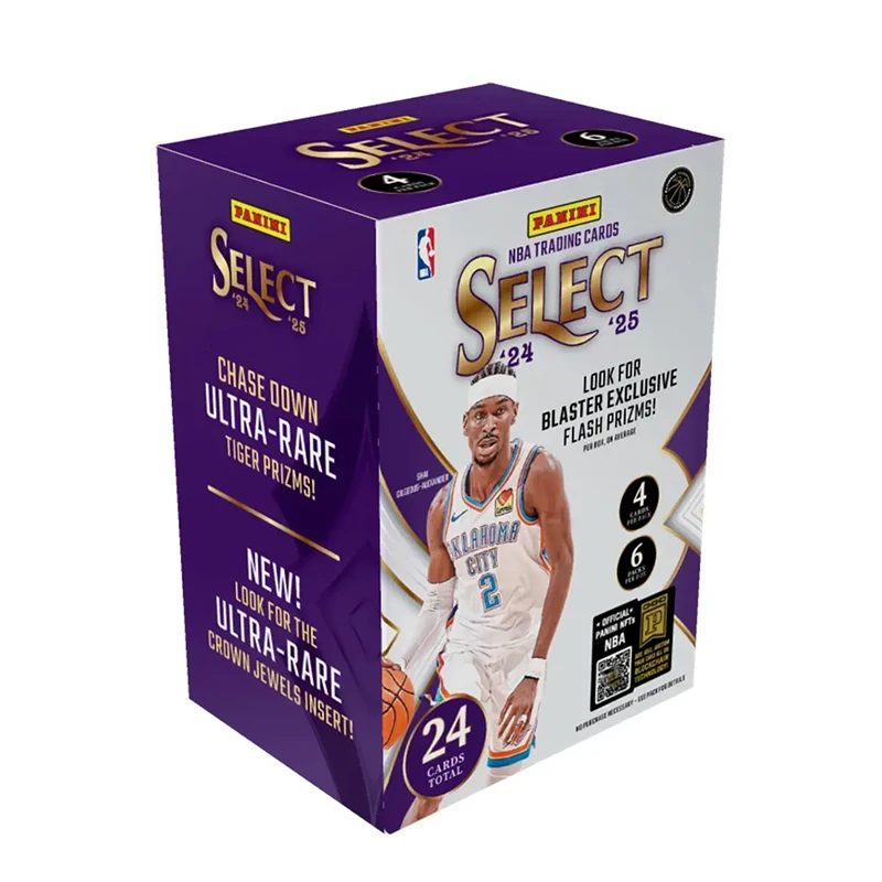 2024/25 Panini Prizm Select Basketball Hobby Blaster voor sportkaarten Verzamel geschenken
