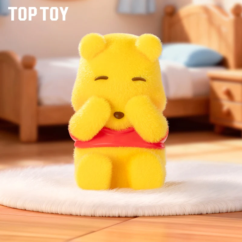 

TOP TOY Official Winnie the Pooh Emoji Pack 2.0 Blind Box Cute Cartoon Doll Desktop Mystery Box Ornament Fashionable Gift