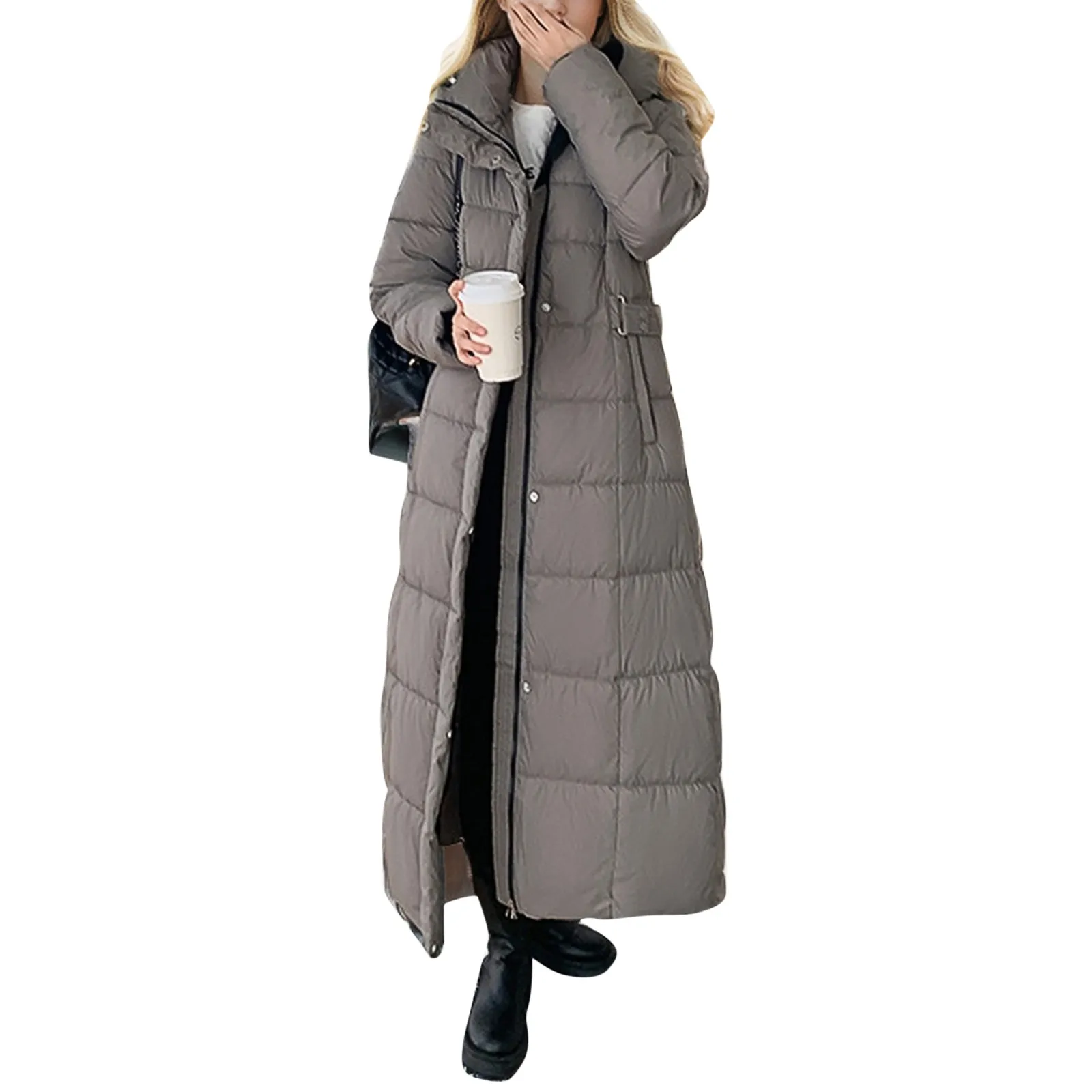 2024 New Winter Women Jacket Warm Parkas Female Thicken Coat Cotton Padded Parka Long Hooded Outwear Loose Women Snow Jackets