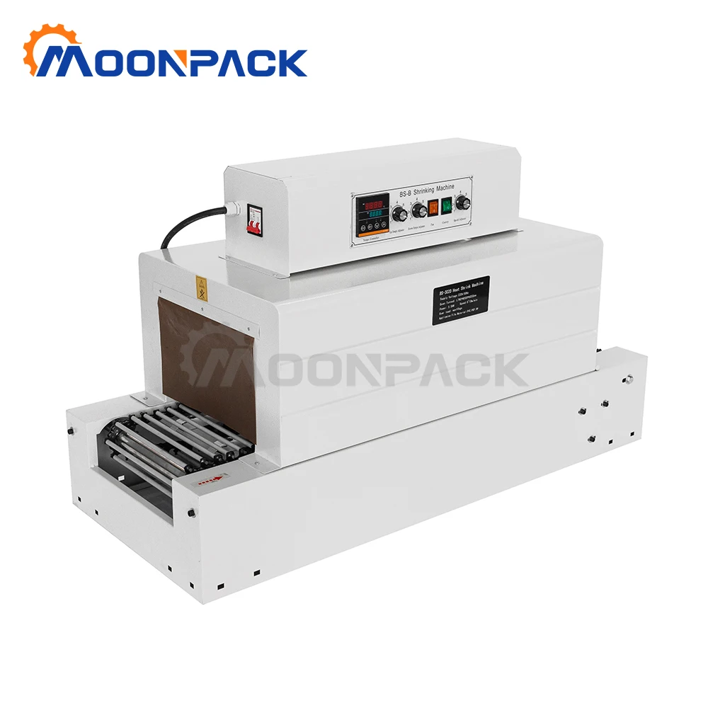 Moonpack BS-4020Industrial Automatic Shrink Machine Tabletop Heat Shrink Film Packaging Machine Tableware Shrink Wrapper Machine