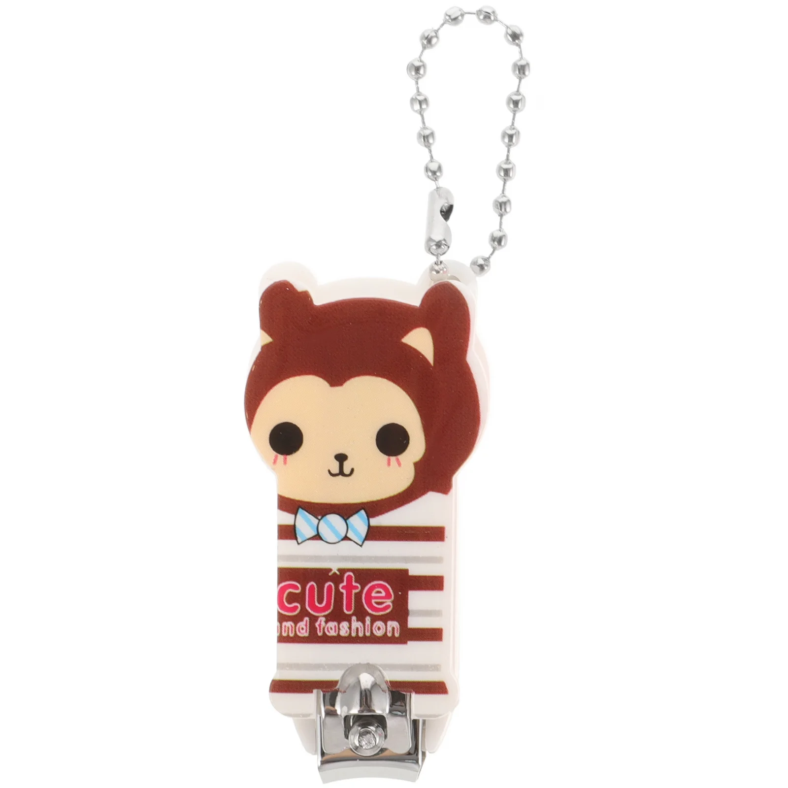 1pcs Clipper Stainless Steel Sharp Blade Portable Cartoon Design Nail Cutter For Kids Girls Small Manicure Tools Nail Scissors