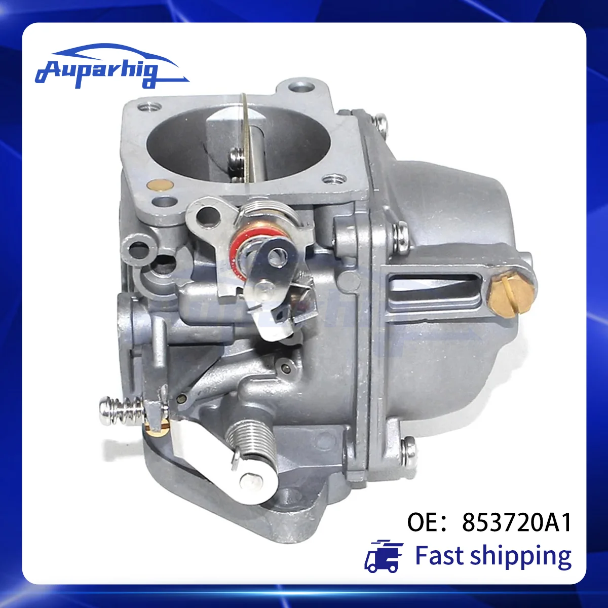 Auparhig New Outboard Carburetor 853720A1 853720A8 For Mercury Mariner 25HP 30HP 2 Stroke Boat Engine 0G575500 Auto Parts
