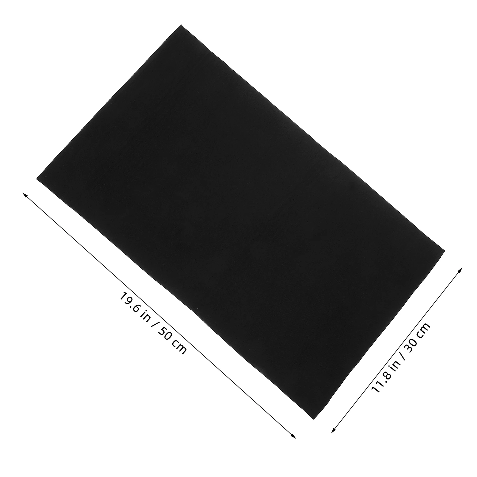 

Fireproof Mat 10mm Thick 30x50cm Black Welding Blanket Heat Resistant Camping Soldering Protection BBQ Safety