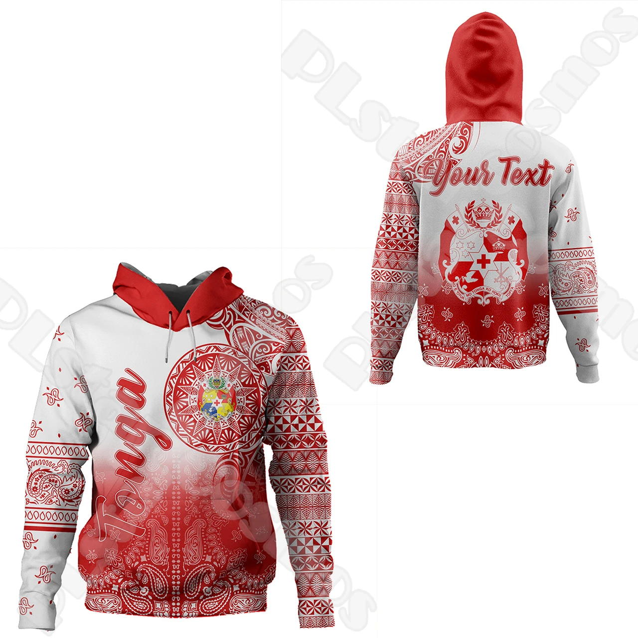 

Custom Name Country Tonga Polynesia Islands Flag Tattoo Retro Culture Vintage 3DPrint Pullover Harajuku Casual Hoodies Jacket V2