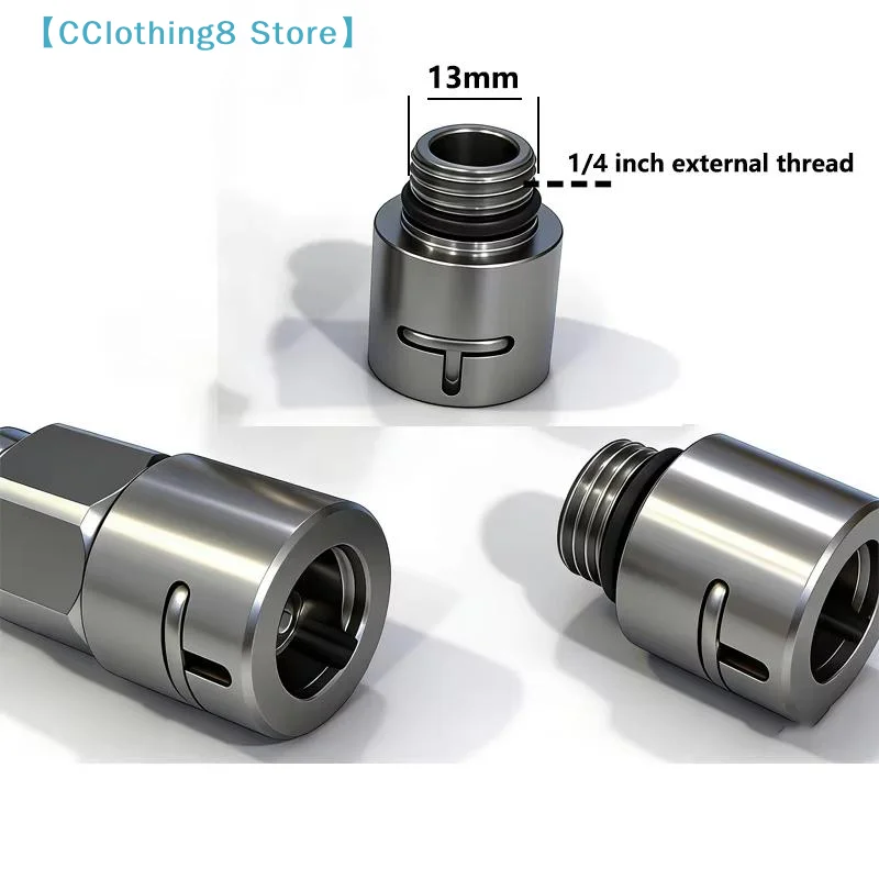 1Pcs External Thread Connect Cleaning Nozzle Tips 1/4 3/8 Inch Pressure Washer Adapter K Series For Karcher/Lavor【AliS8】