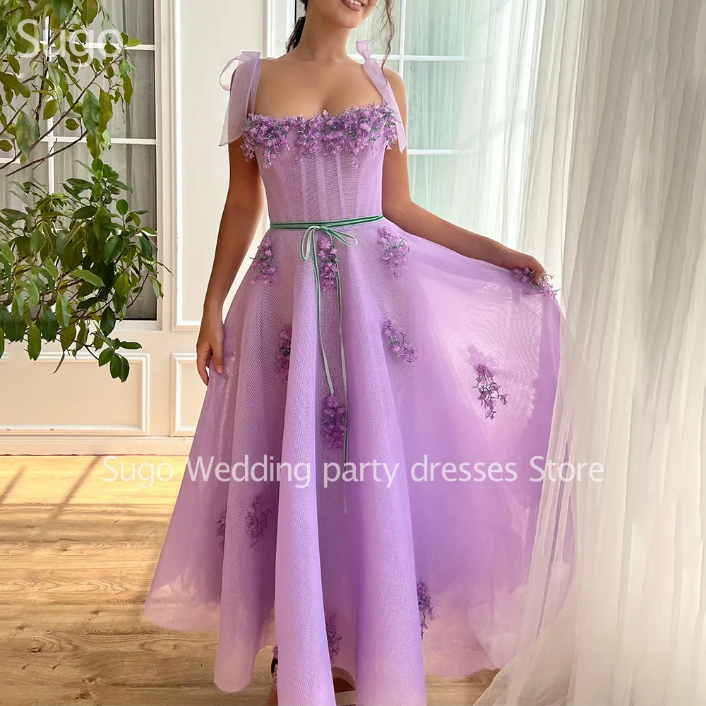 

Customized New In Elegant Prom Dresses for Special Occasions Tulle Spaghetti Strap A-Line Woman Evening Party Gala Dress 2026