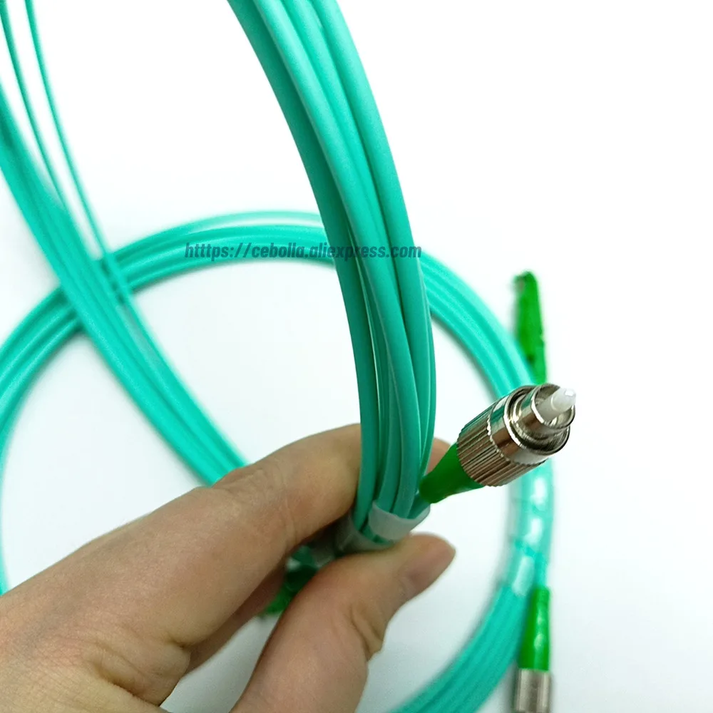 10 قطعة/الوحدة LC-LC UPC OM3 كابل الألياف البصرية |   سلك تصحيح الألياف المزدوج متعدد الأوضاع 10G 1/2/3/5/10 م