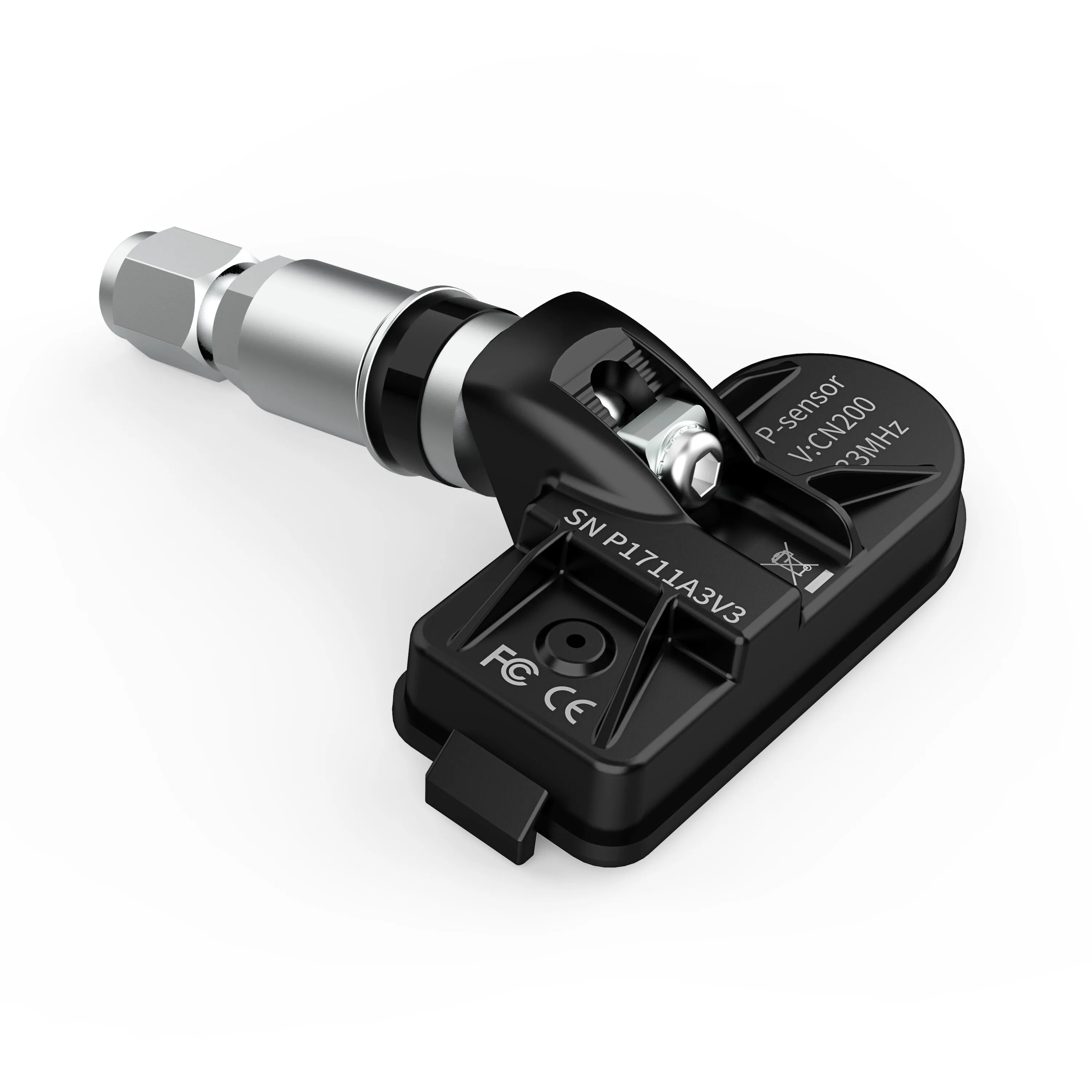 Drahtloses USB-TPMS-Reifendruckkontrollsystem mit internem Sensor für 4 Autoreifen