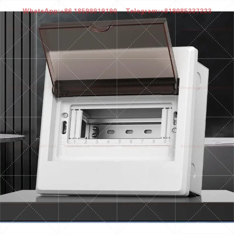 4 Way NEX5C Distribution Box Cold Rolled Steel Surface Flush Mount MCB Leakage Air Switch Protection Enclosure Box