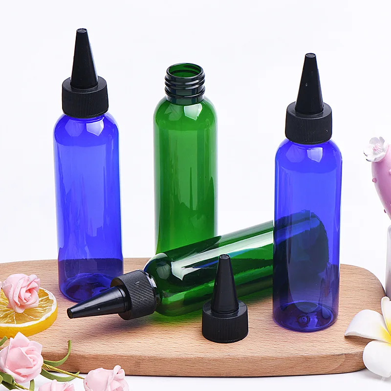 30 ml, 1 Unze, 50 ml, 60 ml, 100 ml, 1 Unze, 2 Unzen, 8 Unzen, 120 ml, 150 ml, 200 ml, 250 ml, 300 ml, runde, klare Kunststoff-Haustierflasche mit