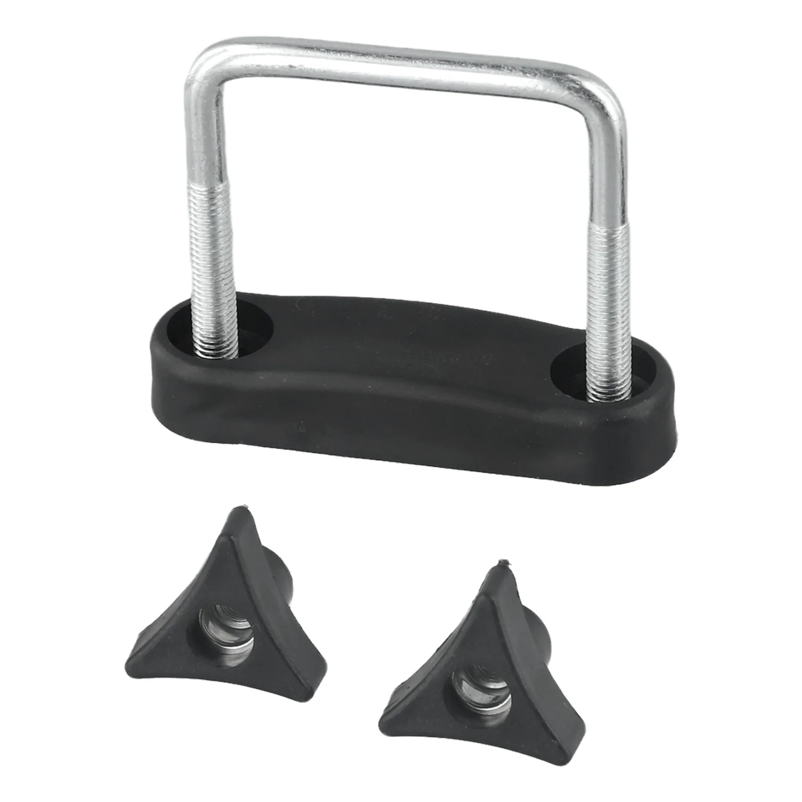 Screws Clip Reliable Retention Easy To Install PP Fastener Plastic 7.8cmx8cm Car Luggage Rack Clamp Fixed Accessory