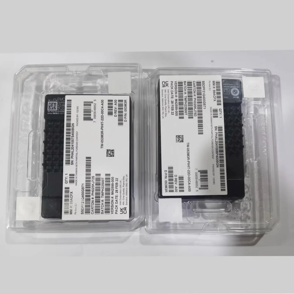 SSD P5800X 400G U2 PCIE4.0 NVMe Enterprise Server مستقر دون فقدان السرعة SSDPF21Q400GBT1 لـ Intel Optane الأصلي