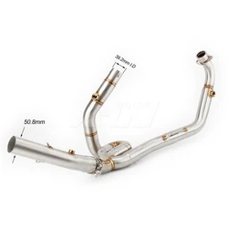 For Suzuki SV650 2003 to 2015 SV 650 S / SV650S Escape Motorcycle Exhaust Muffler Header Link Pipe 51mm Slip-on
